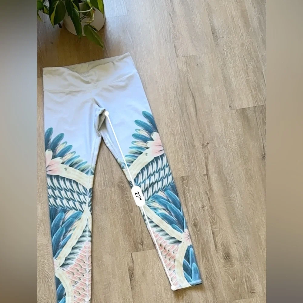 ALO Yoga Gypset Godess Blue Leggings